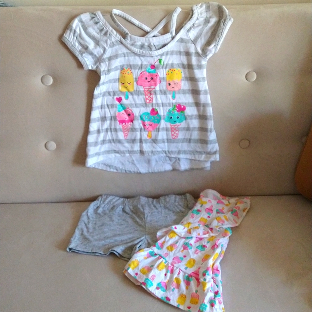 NANNETTE KIDS  GIRLS 3 PIECE MATCHING SET